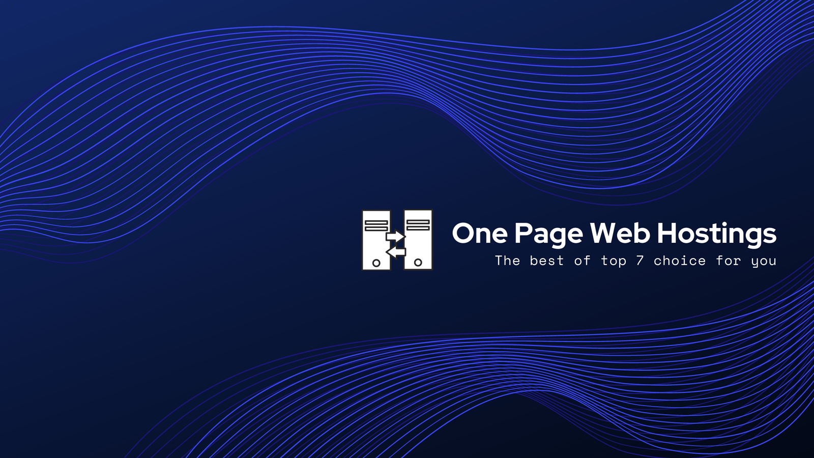One Page Web Hosting