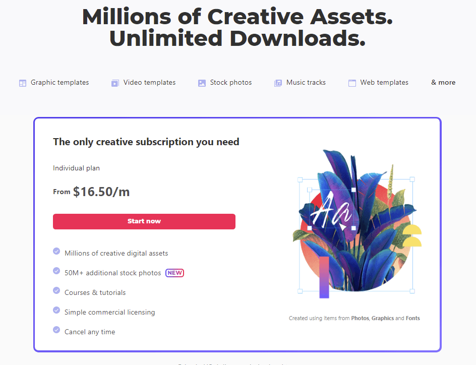 Pricing — Envato Elements
