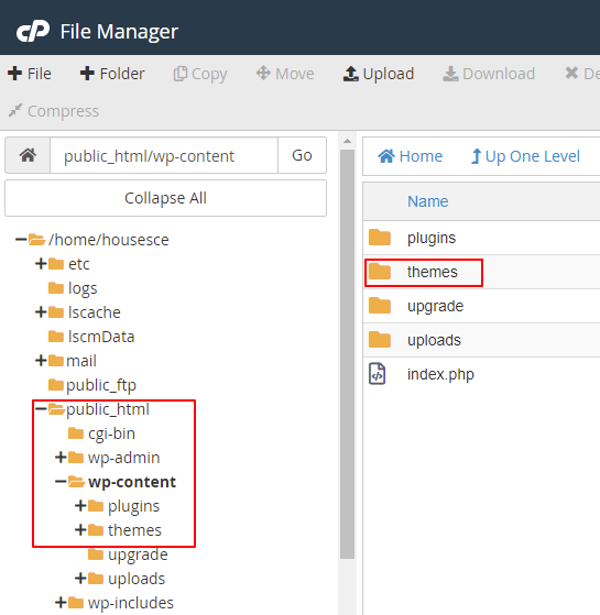 cPanel File Manager v3