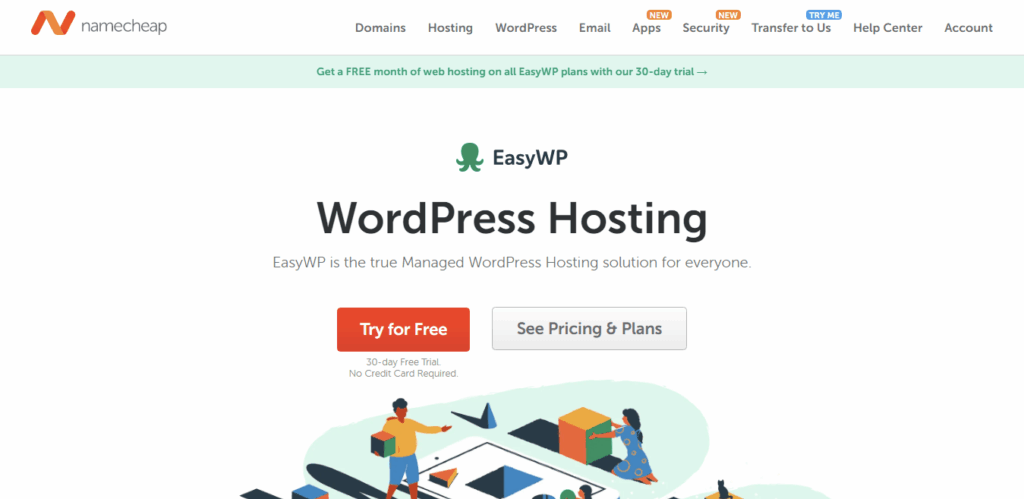 Fast Low Cost WordPress Hosting Powered by Namecheap