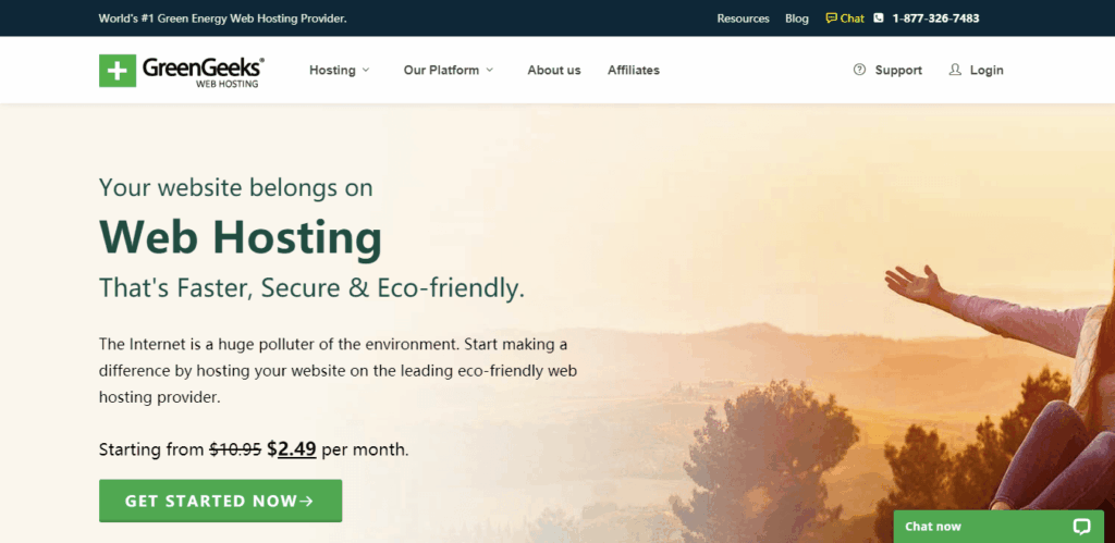 GreenGeeks® Fast Secure and Eco friendly Hosting