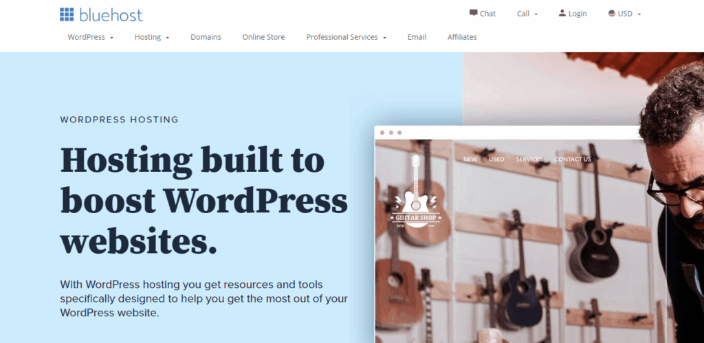 WordPress Hosting Fast Secure WP Web Hosting Bluehost