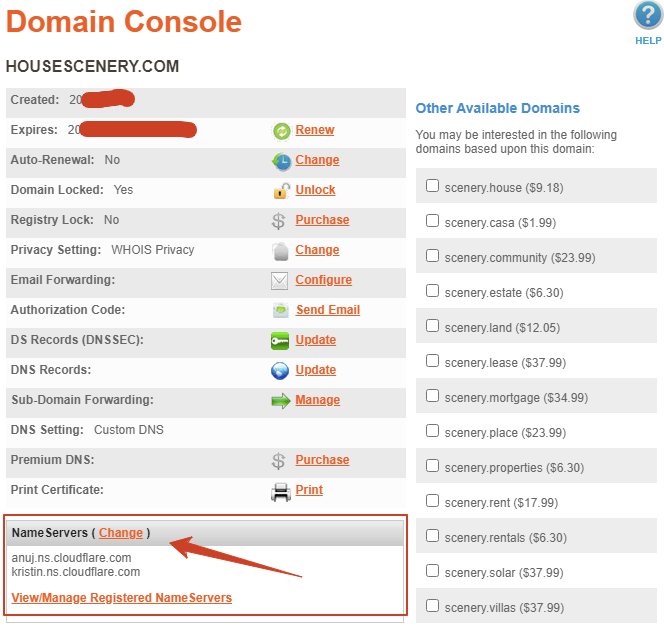 Domain Console 1