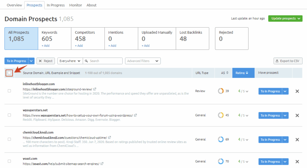sitebudding Ideas Link Building Tool