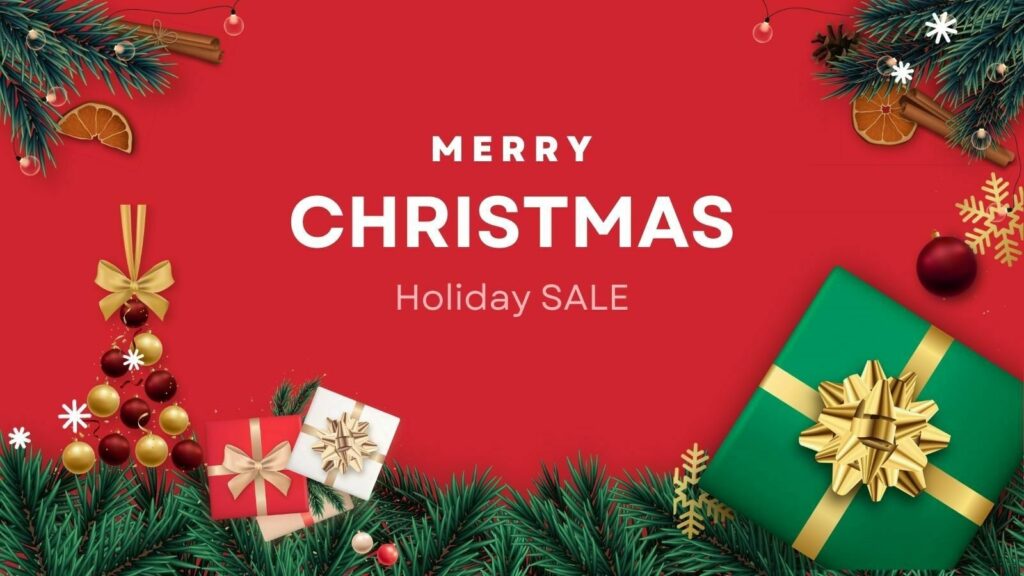 christmas holiday sale