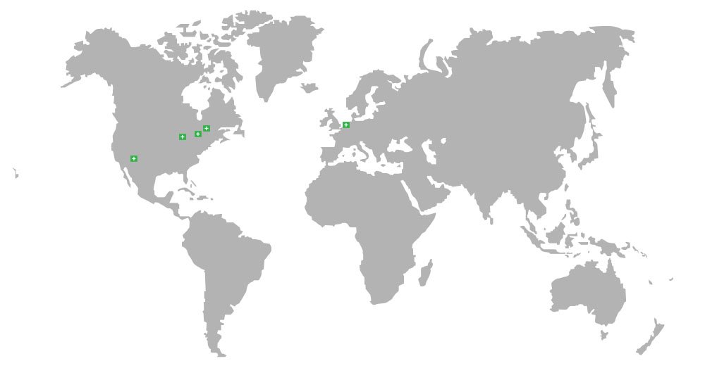 datacenter world map