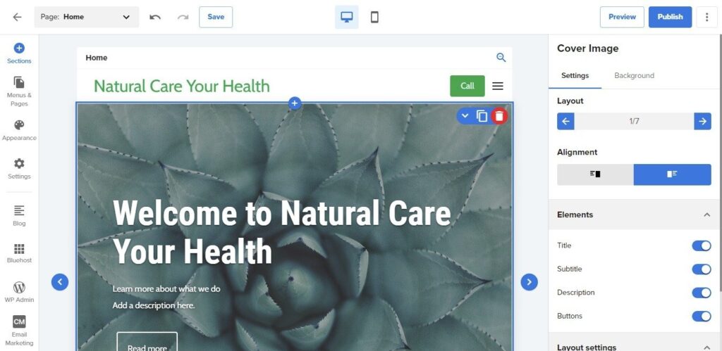 Bluehost Website Builder1 1