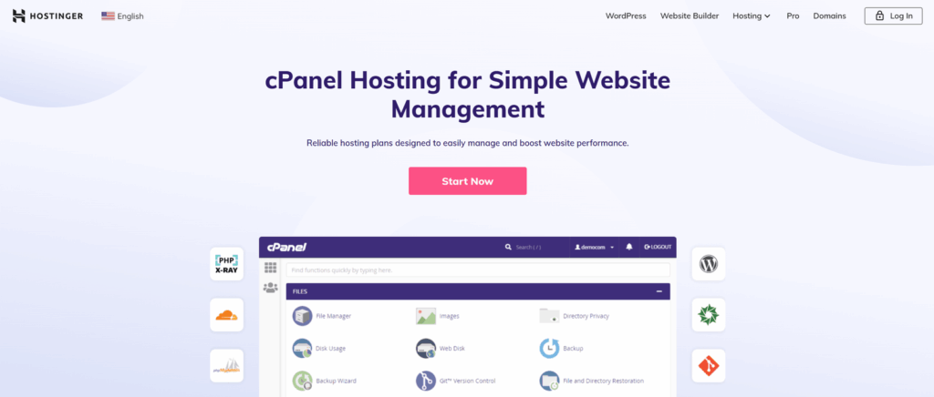 hostinger cPanel Hosting