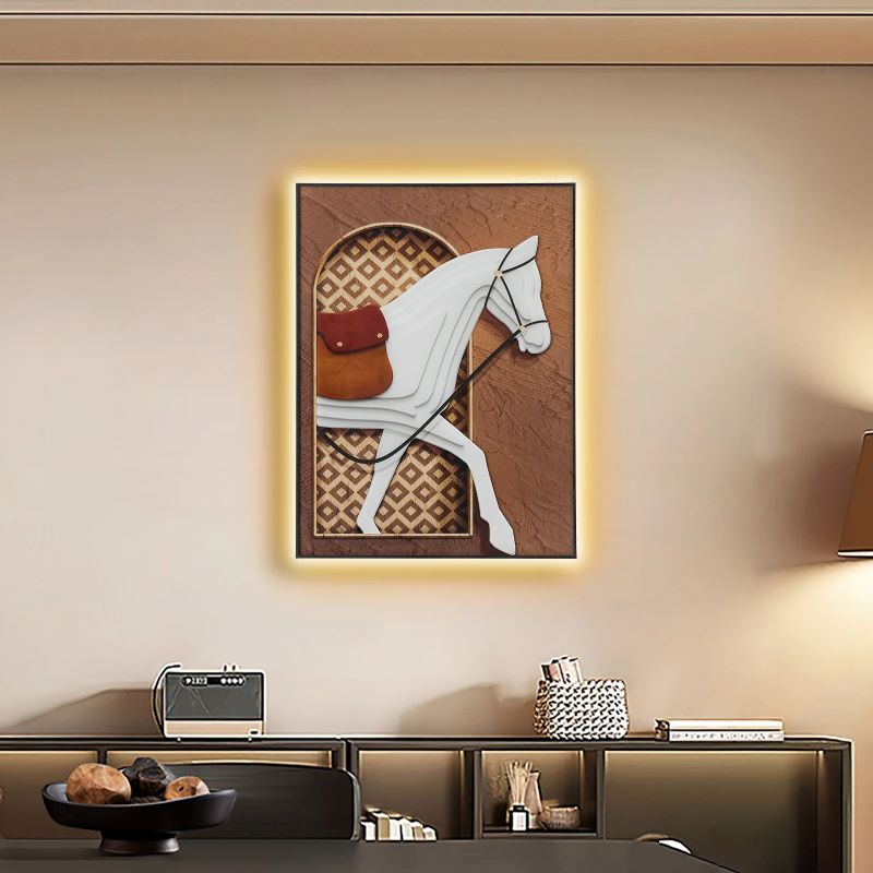 Majestic Steed LED Wall Decor