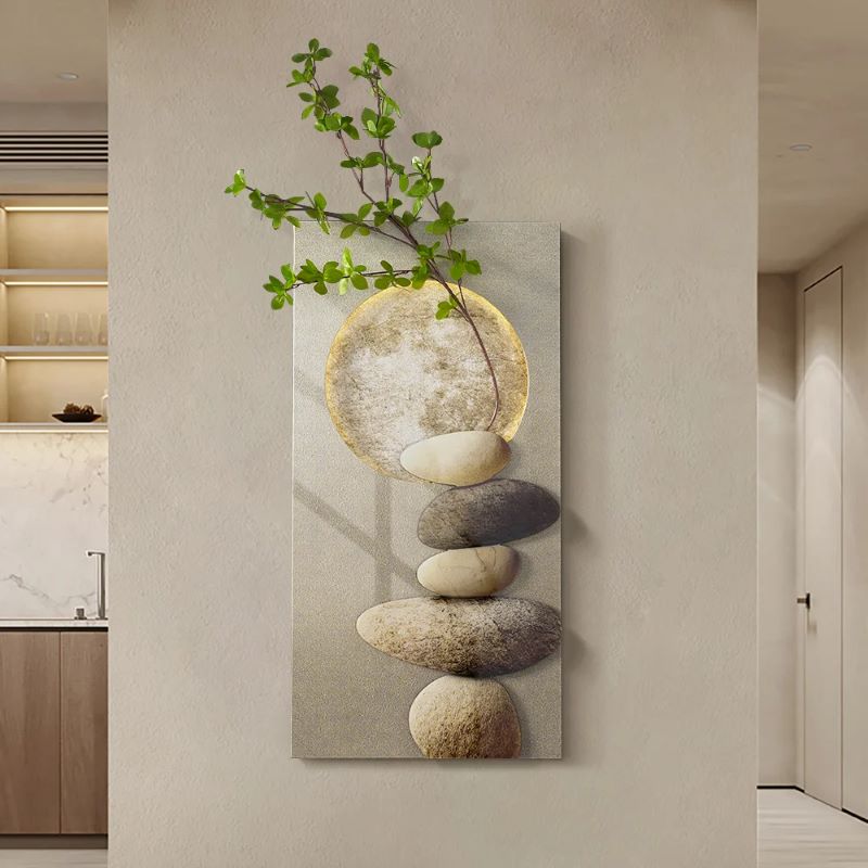 Pebble Moonlight LED Wall art
