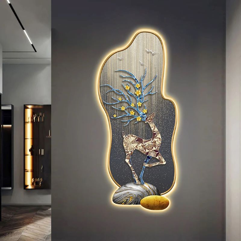 Radiant Deer LED Wall Accent