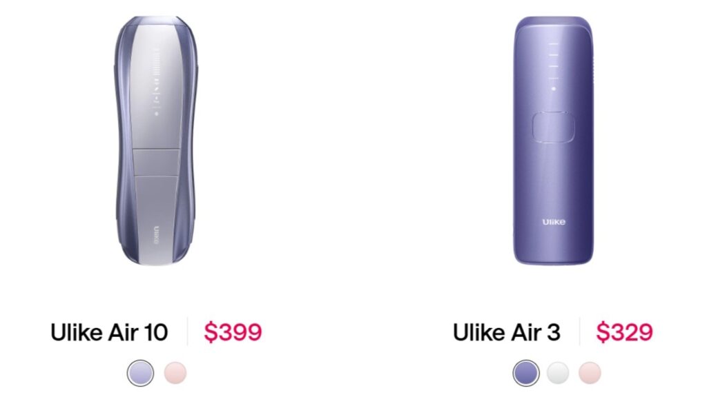 Ulike IPL Hair Removal Devices