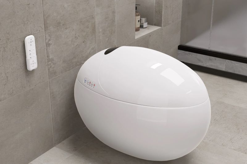 Oluxe G1 Egg-Shaped Smart Toilet
